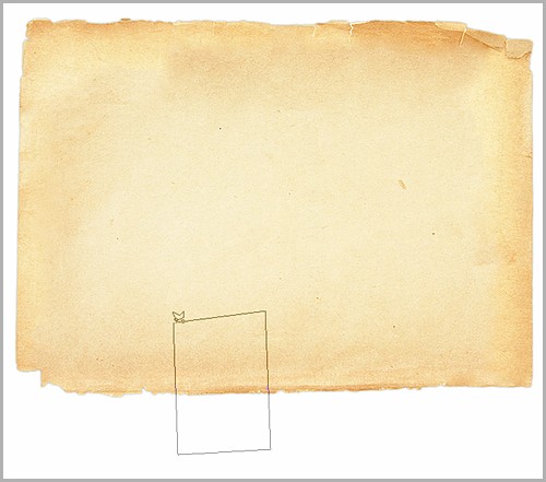 Old Paper Layout in Photoshop 5