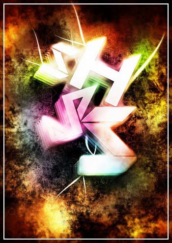 Create an Amazing Geometric Shaped Typography in Photoshop