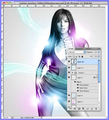 Design A Sensational Light Effect in Photoshop