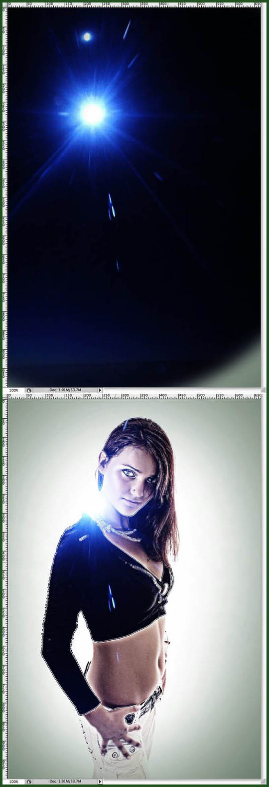 Stunning Light Effect in Photoshop