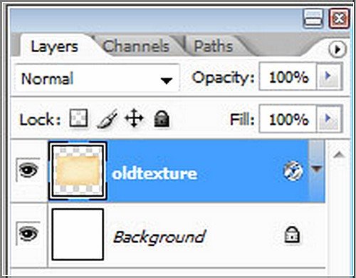 Old Paper Layout in Photoshop 6