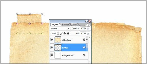 Old Paper Layout in Photoshop 9