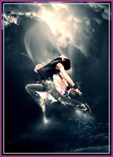 Create A Stylish Jump Scene in Photoshop