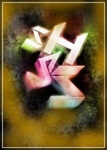 Geometric Shaped Typography18