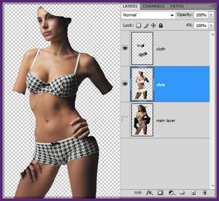 Design a Cool Vector-Art Lady in Photoshop