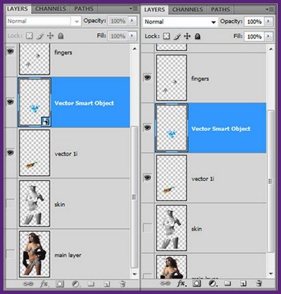 Design a Cool Vector-Art Lady in Photoshop