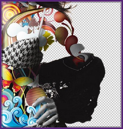 Design a Cool Vector-Art Lady in Photoshop