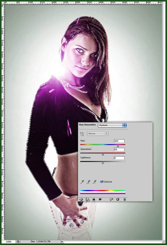 Stunning Light Effect in Photoshop