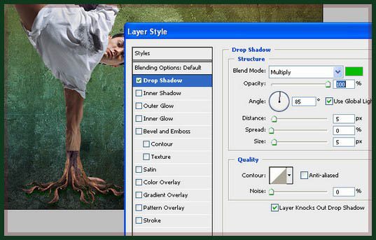 Create A Root Dance Effect in Photoshop
