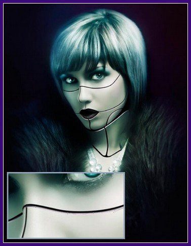 Create a Bionic Woman in Photoshop