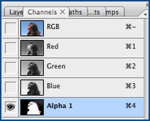 Complex Masking Method in Photoshop