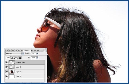 Complex Masking Method in Photoshop