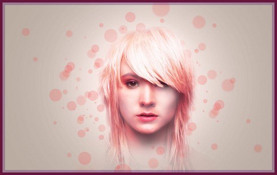 Create A Stunning Pink Lady Using Photoshop