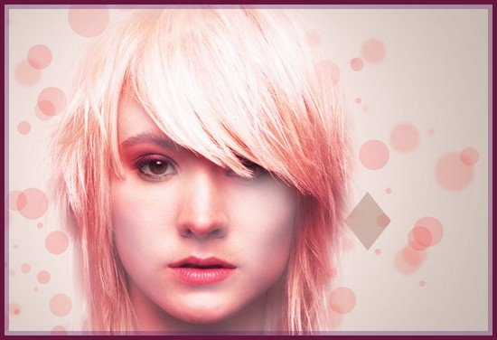 Create A Stunning Pink Lady Using Photoshop