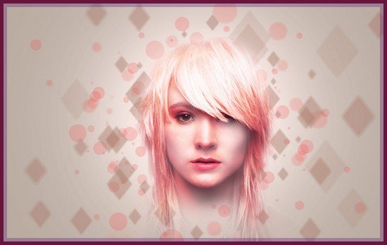 Create A Stunning Pink Lady Using Photoshop