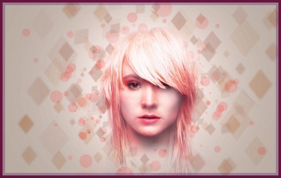 Create A Stunning Pink Lady Using Photoshop