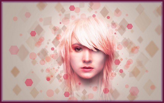 Create A Stunning Pink Lady Using Photoshop