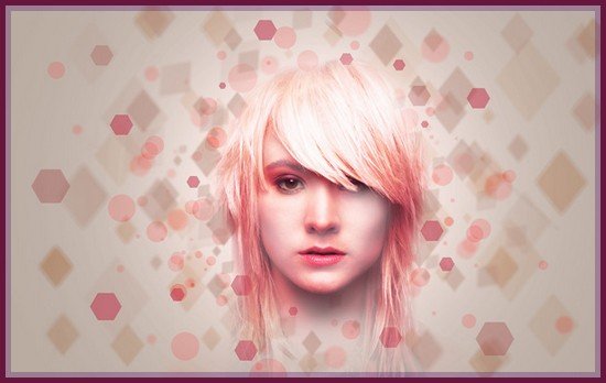Create A Stunning Pink Lady Using Photoshop