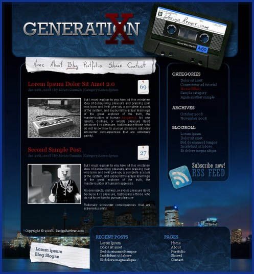 Stylish Web Layout