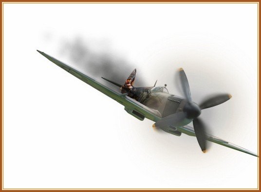 Make a Plane Crash using Photoshop