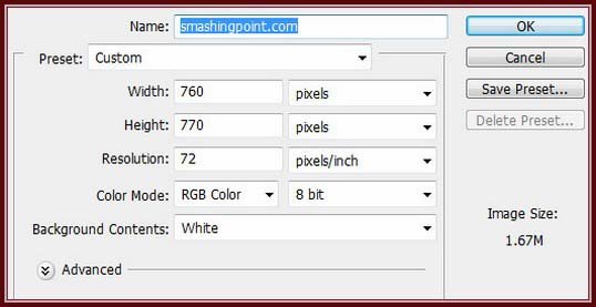Create a Model Portfolio Web Layout