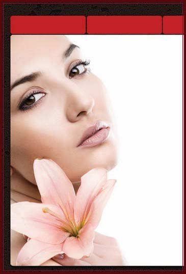 Create a Model Portfolio Web Layout