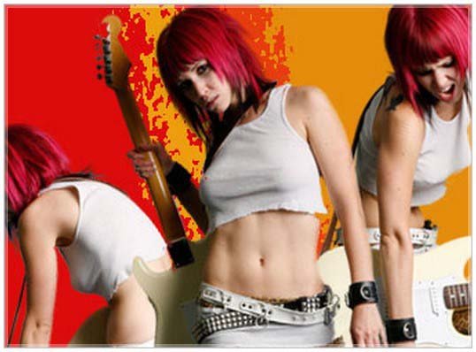 Make a Grunge Rock Star Poster