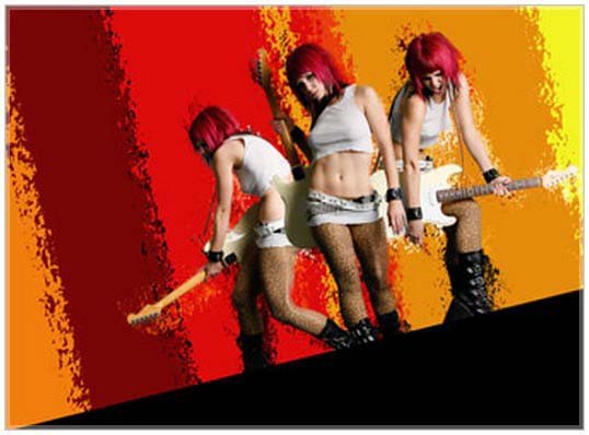Make a Grunge Rock Star Poster