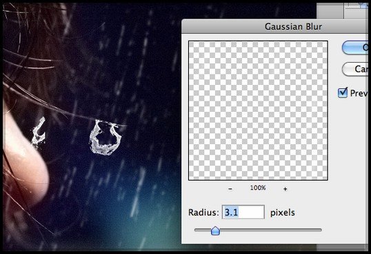 Create an Amazing Rain Effect using Photoshop