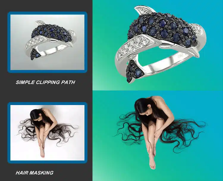 photo editing using clipping path
