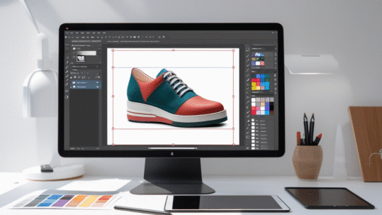 Professional clipping path service using Photoshop pen tool on a product image