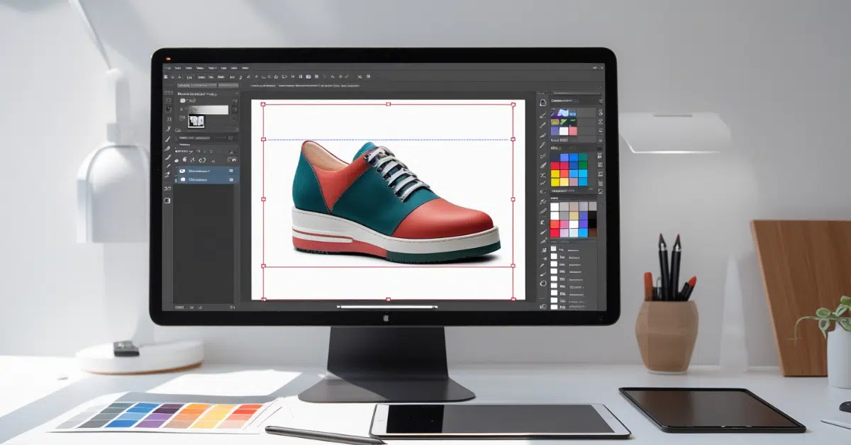 Professional clipping path service using Photoshop pen tool on a product image